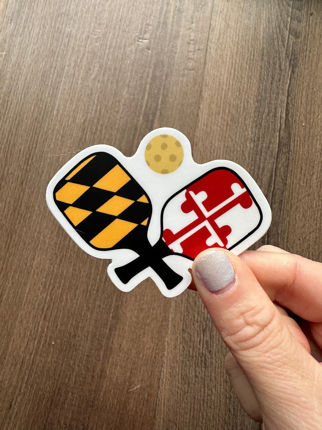 Maryland Pickle Ball Sticker