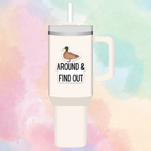 Load image into Gallery viewer, Duck around and find out sticker
