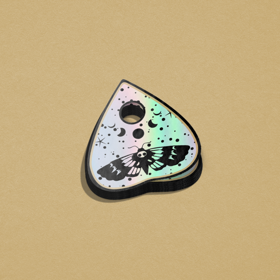 Planchette spooky sticker