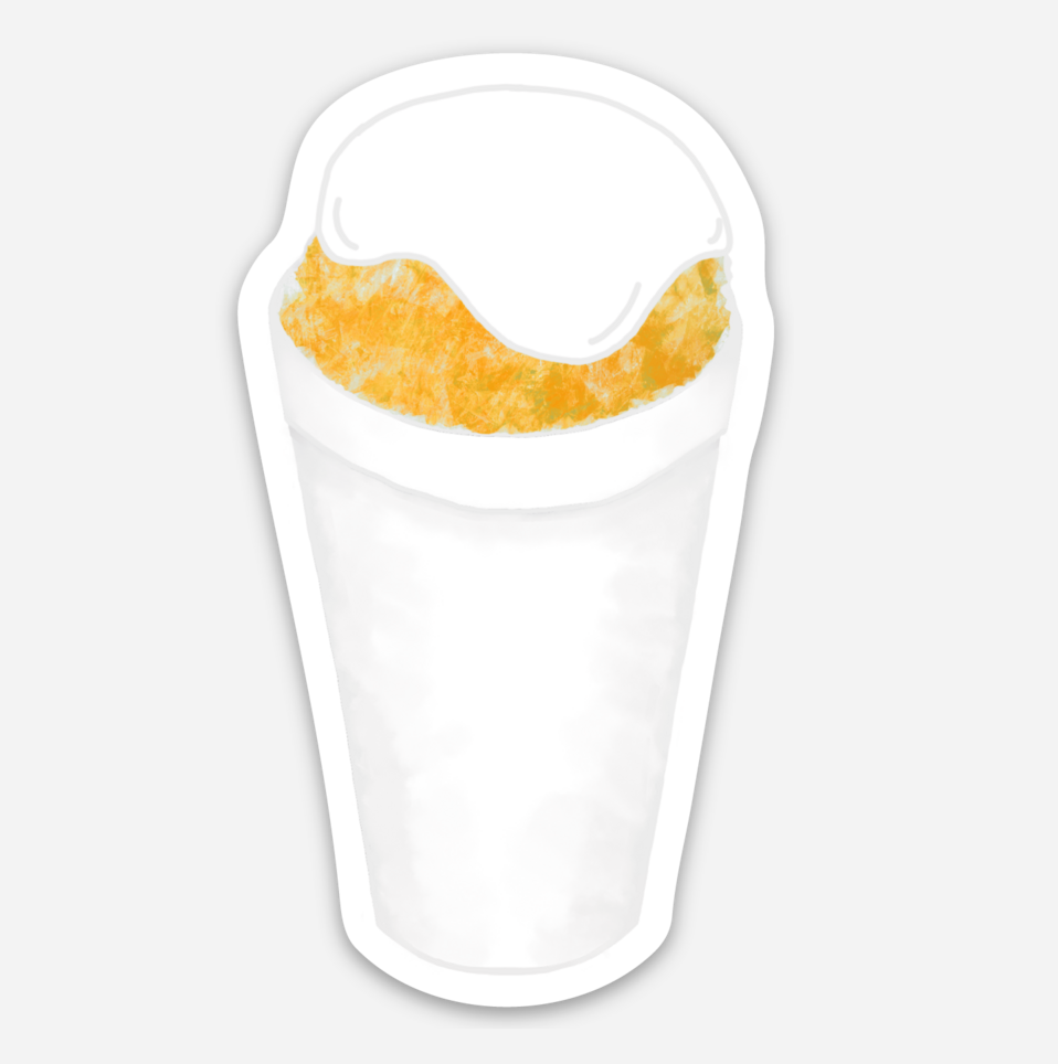 Snowball Sticker