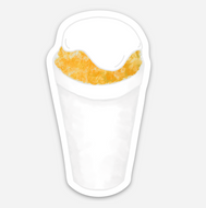 Snowball Sticker