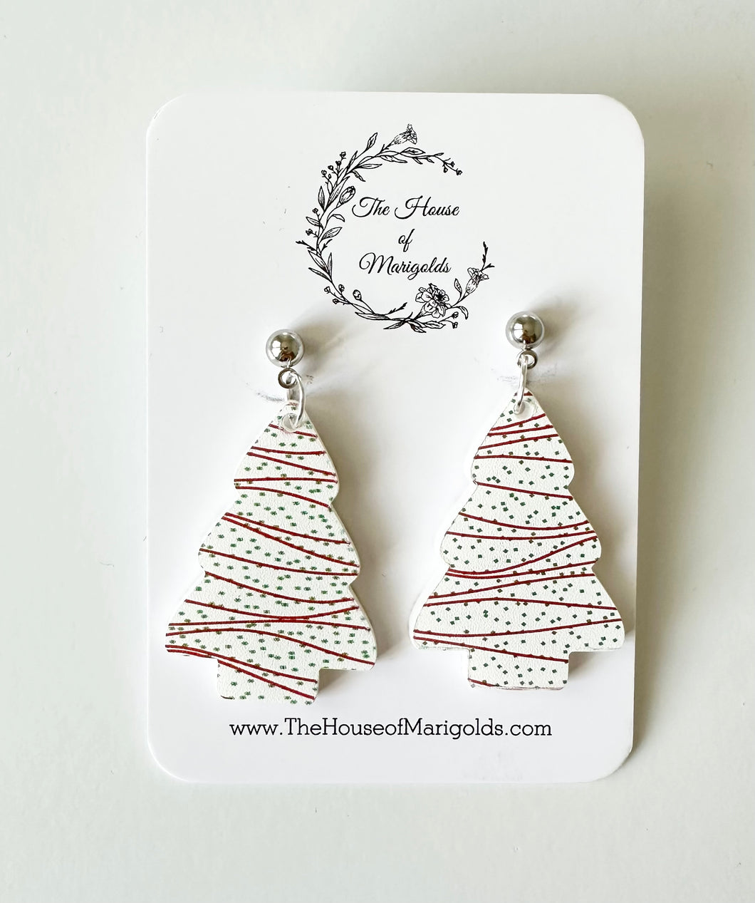 Tasty Red & Green Tree Dangles