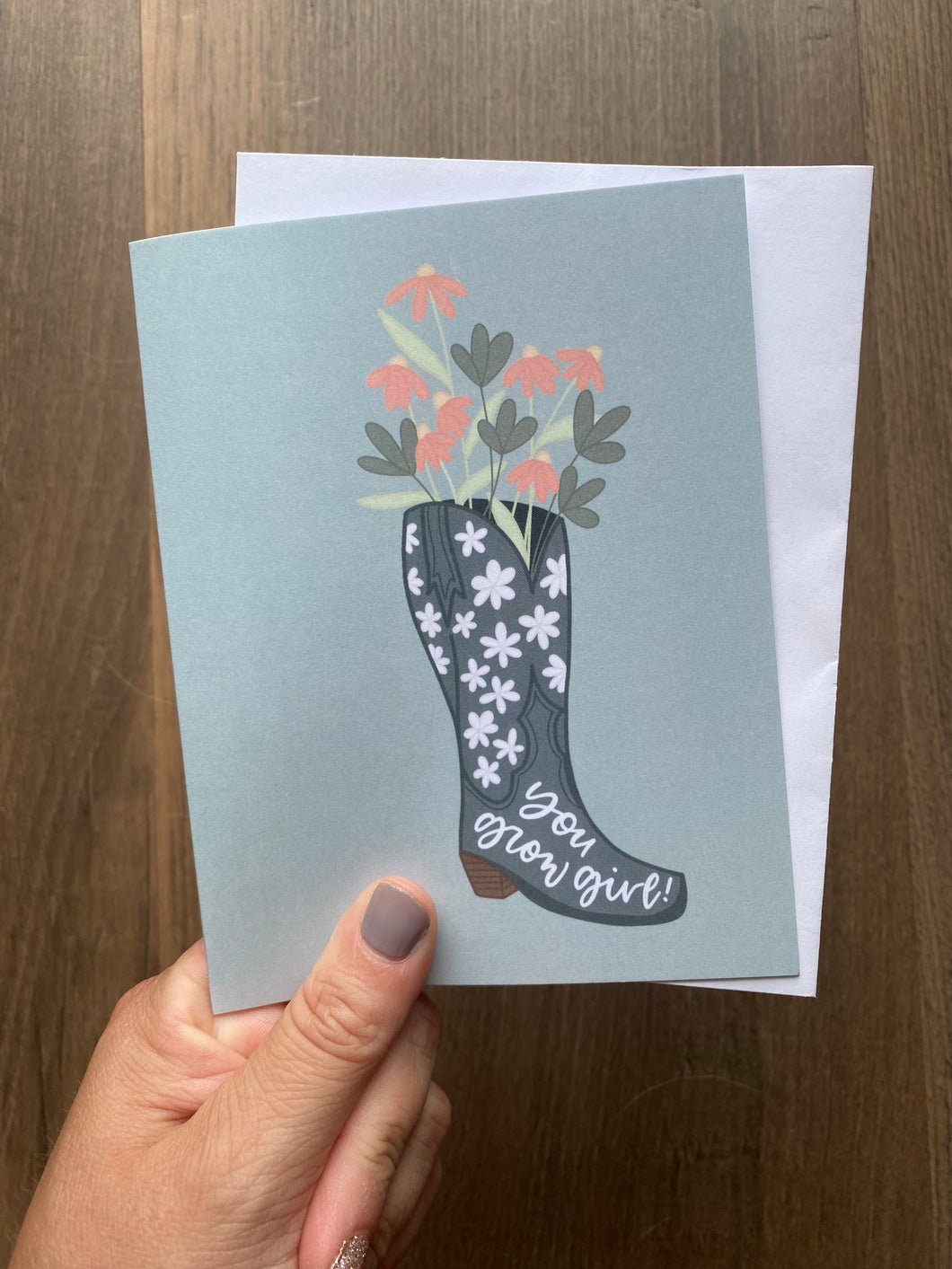 You Grow Girl Card
