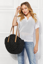 Load image into Gallery viewer, Justin Taylor C&#39;est La Vie Crochet Handbag in Black
