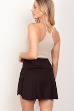 Load image into Gallery viewer, VERY J Crossover Waist Active Skirt with Short Liner
