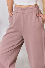 Load image into Gallery viewer, RISEN High Waist Slit Wide Leg pants
