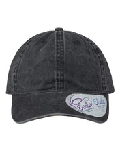 Load image into Gallery viewer, Hidden ponytail baseball hat  + custom patch
