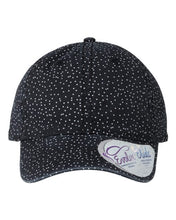Load image into Gallery viewer, full print hidden ponytail baseball hat  + custom patch
