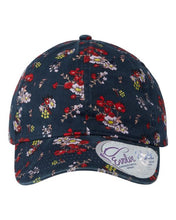 Load image into Gallery viewer, full print hidden ponytail baseball hat  + custom patch
