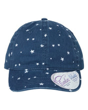 Load image into Gallery viewer, full print hidden ponytail baseball hat  + custom patch
