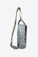 Load image into Gallery viewer, Adjustable Strap PU Leather Sling Bag
