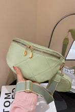 Load image into Gallery viewer, PU Leather Sling Bag with Small Purse
