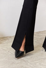 Load image into Gallery viewer, Kancan V-Waistband Slit Flare Pants
