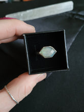 Load image into Gallery viewer, Labradorite Hex Ring

