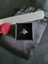 Load image into Gallery viewer, Rose Cut Garnet Ring
