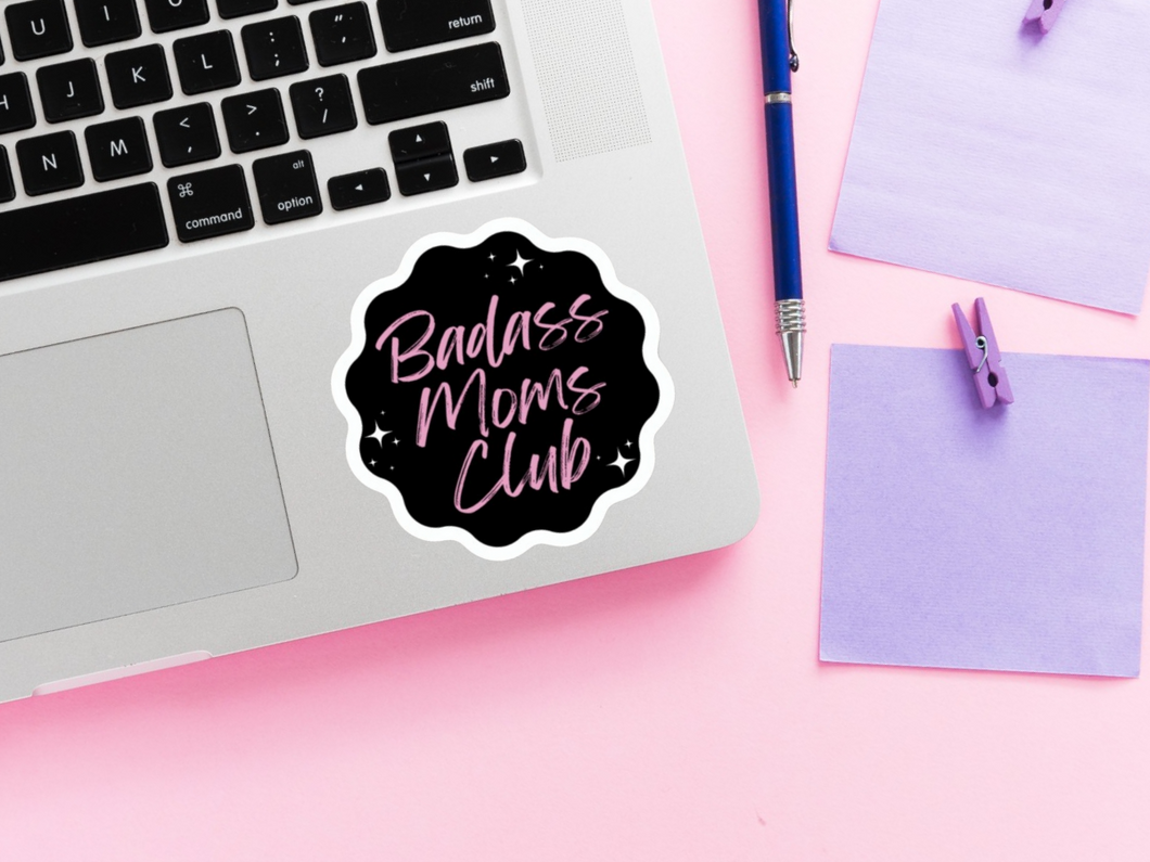 Badass Moms Club Sticker