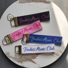 Load image into Gallery viewer, Badass Moms Club Keychain - Black
