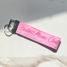 Load image into Gallery viewer, Badass Moms Club Keychain - Pink
