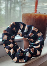 Load image into Gallery viewer, Iced Coffee Scrunchie - Black
