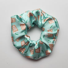 Load image into Gallery viewer, Iced Coffee Scrunchie - Aqua

