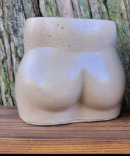 Load image into Gallery viewer, Concrete booty planter
