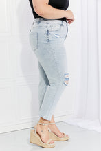 Load image into Gallery viewer, VERVET Stand Out Full Size Distressed Cropped Jeans
