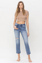 Load image into Gallery viewer, Lovervet Full Size Lena High Rise Crop Straight Jeans
