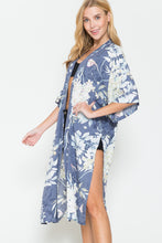 Load image into Gallery viewer, Justin Taylor Botanical Print Split Cover Up
