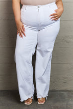 Load image into Gallery viewer, RISEN Raelene Full Size High Waist Wide Leg Jeans in White
