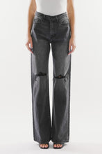 Load image into Gallery viewer, Kancan High Waist Distressed Knee Jeans
