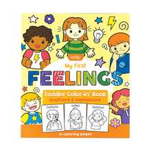 Load image into Gallery viewer, Toddler Coloring Book - Feelings
