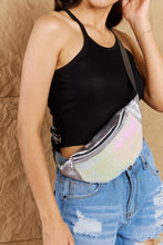 Load image into Gallery viewer, Fame Festival Baby Sequin Front Single Zipper Fanny Pack
