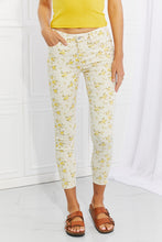 Load image into Gallery viewer, Judy Blue Full Size Golden Meadow Floral Skinny Jeans
