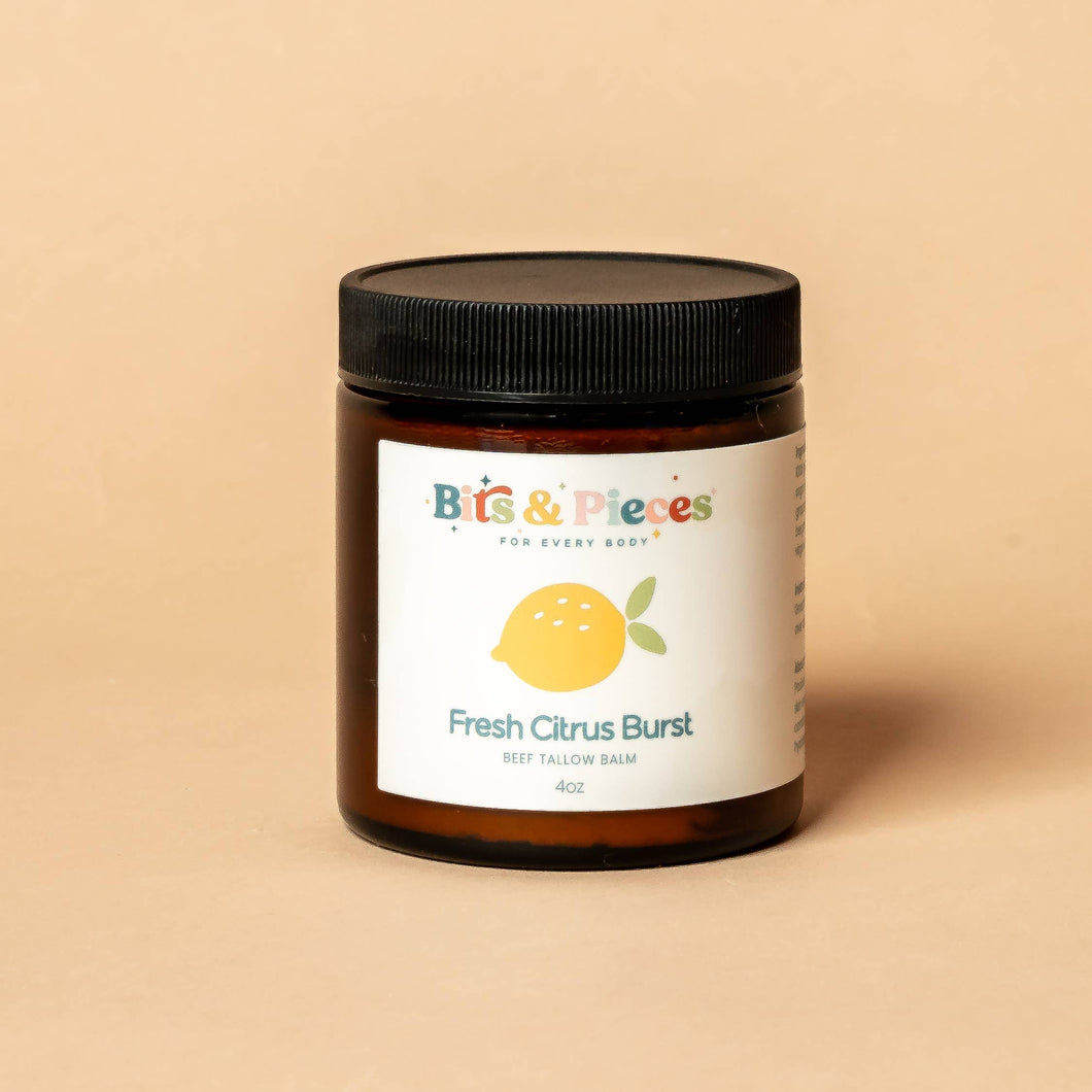 Fresh Citrus Burst Tallow - For hydration and vitamin C.