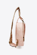 Load image into Gallery viewer, Adjustable Strap PU Leather Sling Bag
