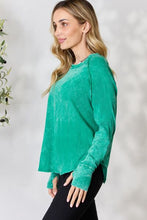 Load image into Gallery viewer, Zenana Round Neck Long Sleeve Top
