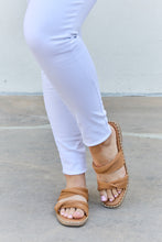 Load image into Gallery viewer, Qupid Summertime Fine Double Strap Twist Sandals
