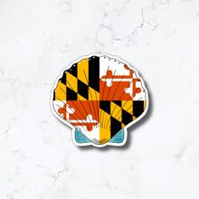 Load image into Gallery viewer, Maryland Seashell Sticker
