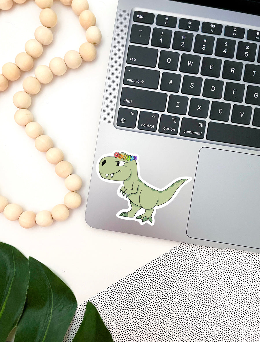 dino pride sticker