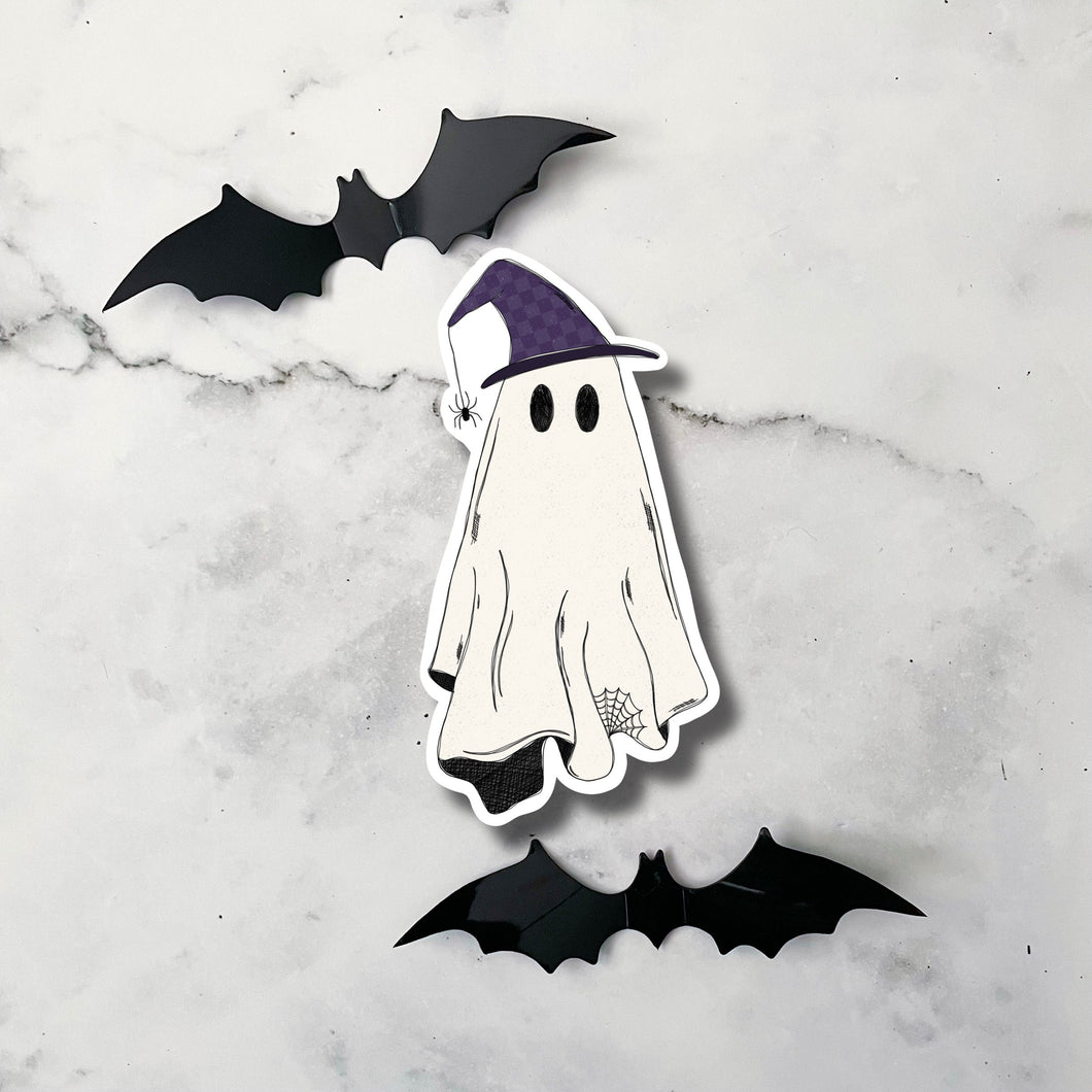 Witch Ghost Sticker