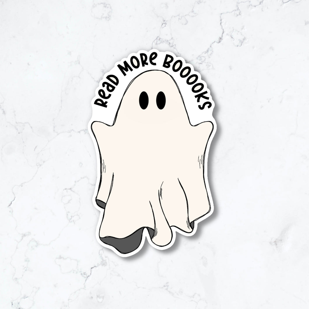 Read More Books Ghost Sticker