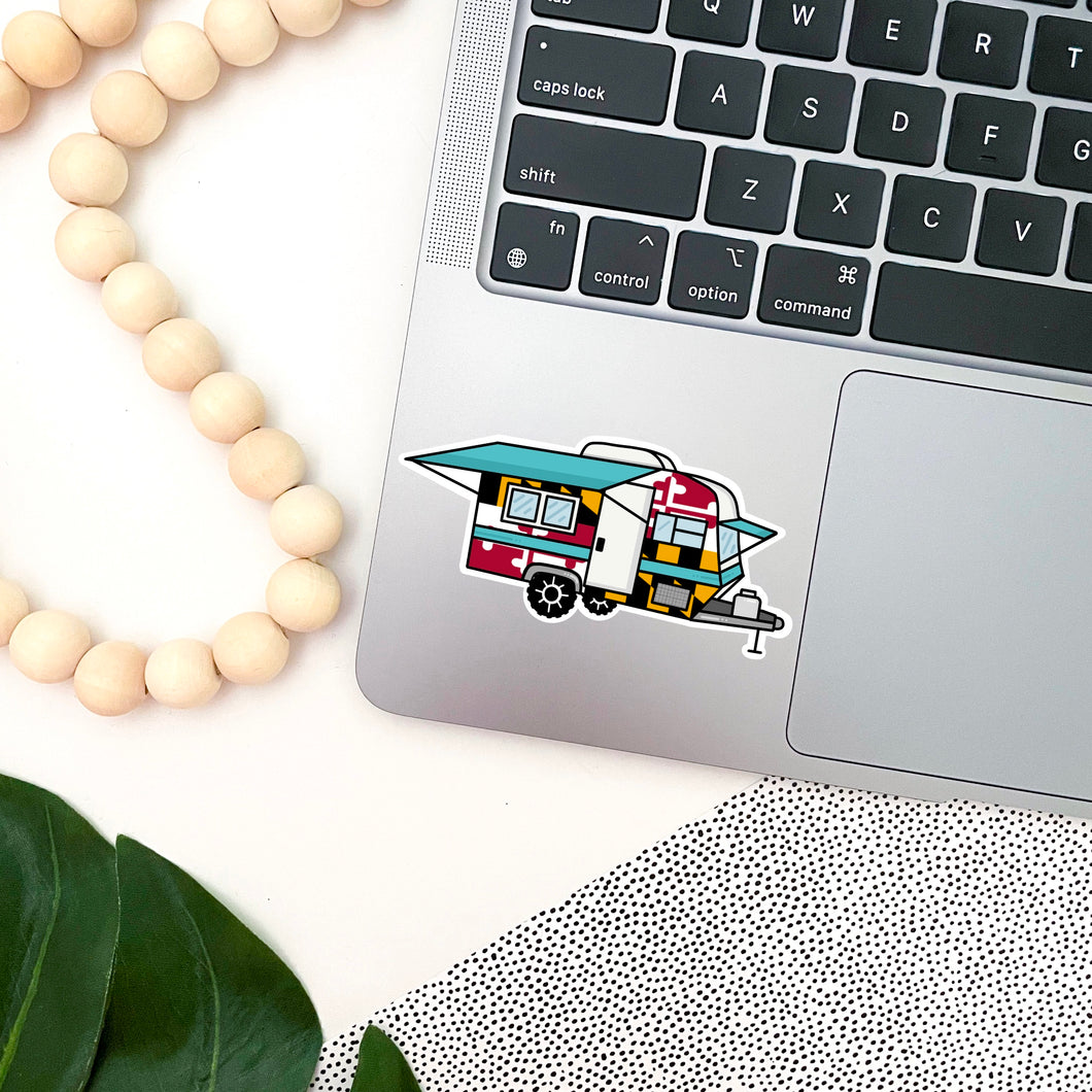 Large Maryland Camper Sticker