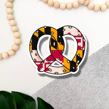 Load image into Gallery viewer, Maryland Pretzel Sticker
