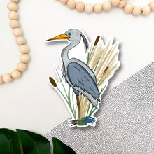 Load image into Gallery viewer, Blue Heron Sticker
