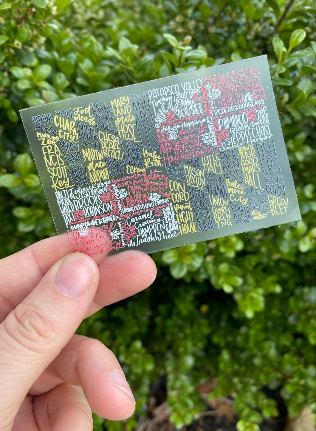 Maryland Flag Sticker
