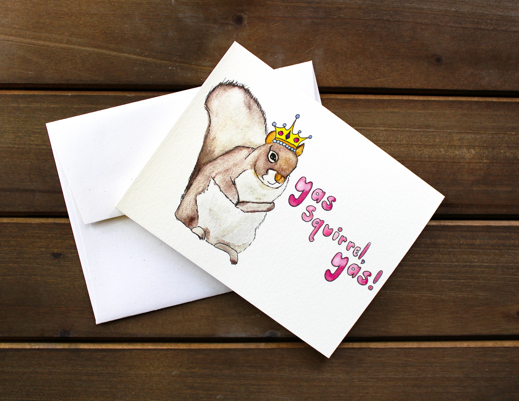 Yas Squirrel, Yas Card
