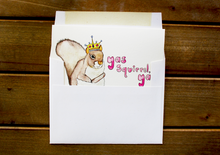 Load image into Gallery viewer, Yas Squirrel, Yas Card
