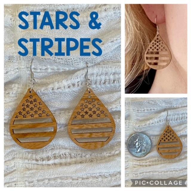 Stars and Stripes Earrings