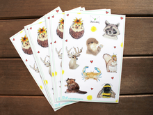 Load image into Gallery viewer, Sticker Sheet- nature note
