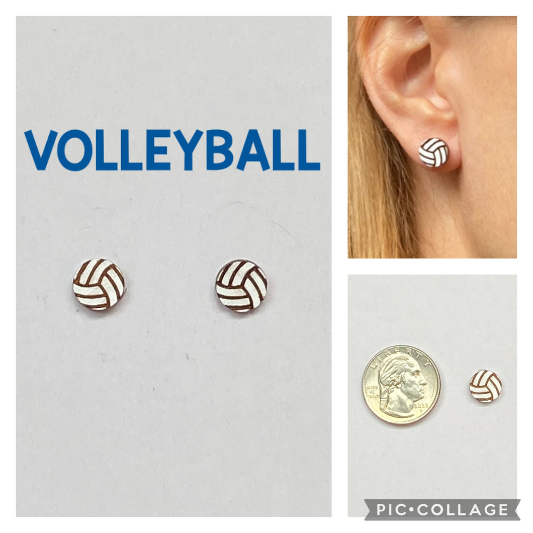 Volleyball Earrings